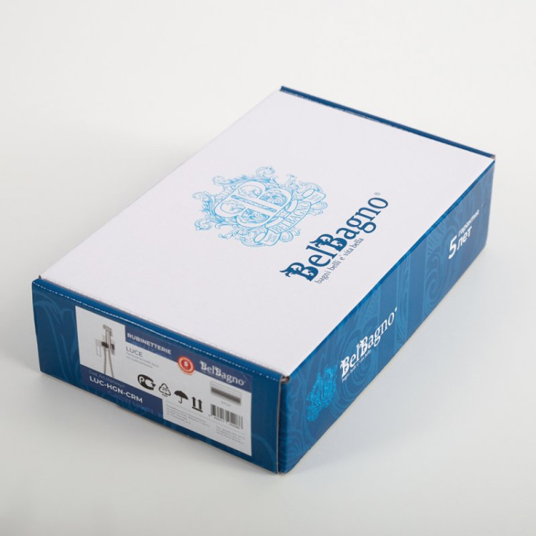 Гигиенический душ со смесителем Cezares LUC-HGN-CRM