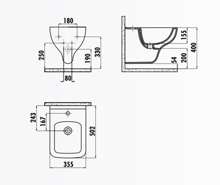 CREAVIT BENE Биде