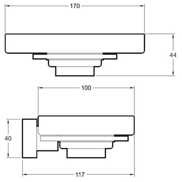 Мыльница Jacob Delafon Mecanique  E77868-CP