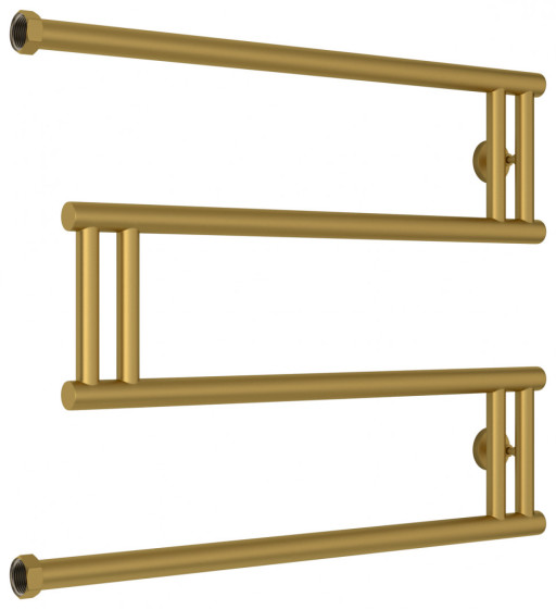 Полотенцесушитель водяной Сунержа High-Tech model &quot;M&quot; 500х650 Матовое золото