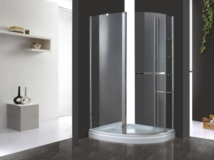 Душевой уголок ELENA RH-1 Cezares ELENA-W-RH-1-120/90-C-Cr-L