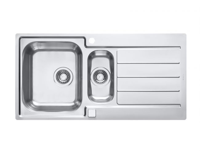 Мойка LINE MAXIM 10-SAT 980X500 1+1/2 с сифоном 1130555 ,