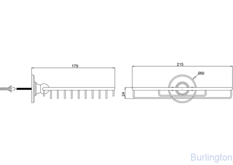 Полка- решетка [A15 CHR]