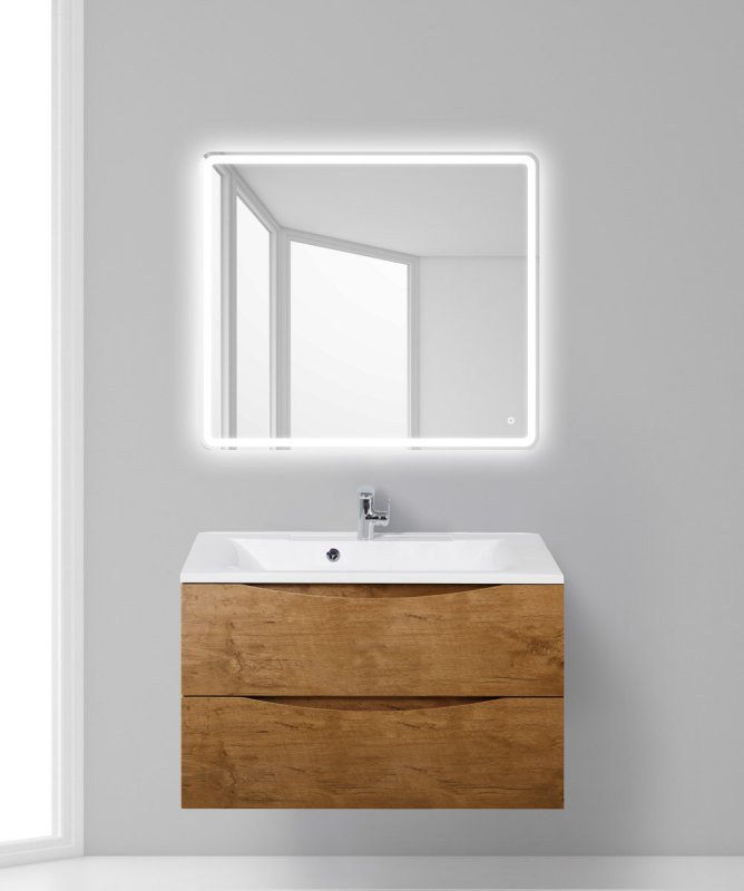 База под раковину подвесная с двумя выкатными ящиками, 900x450x500 BelBagno MARINO-900-2C-SO-RN-P