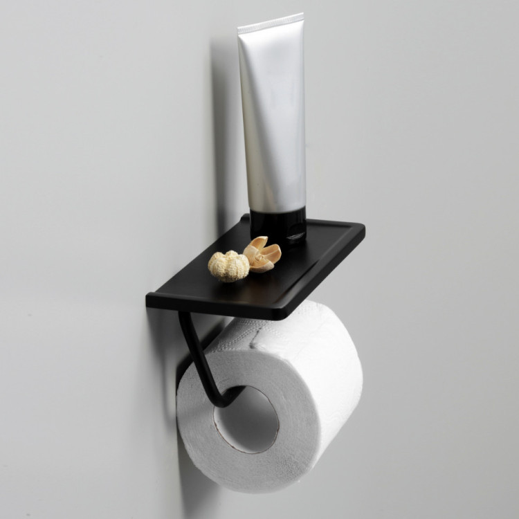 WasserKRAFT K-1525 Держатель туалетной бумаги с полочкой для телефона