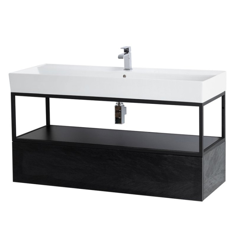 Раковина керамическая 1200x465 Cezares CZR-MIL-120-LVB