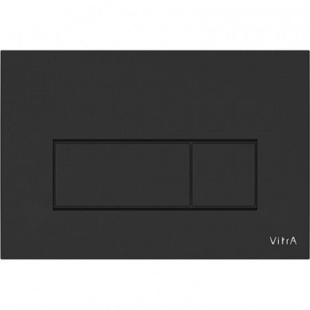 Панель смыва Root Square, матовый черный