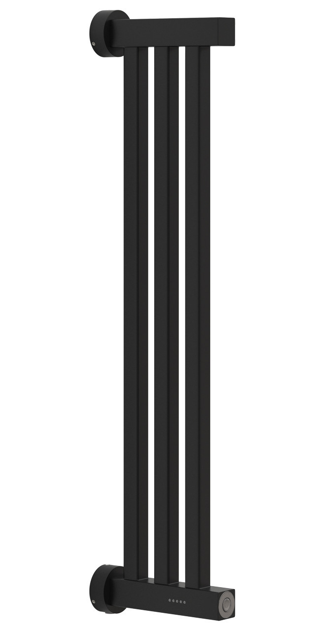 Полотенцесушитель электрический Сунержа Хорда 4.0 600х166 Матовый чёрный