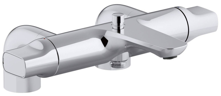 Термостатический смеситель для ванны/душа Jacob Delafon ALEO E72287-CP