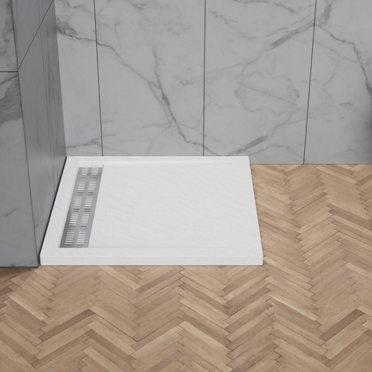 Акриловый поддон без сифона Cezares TRAY-BB-DUE-A-80-4-W0