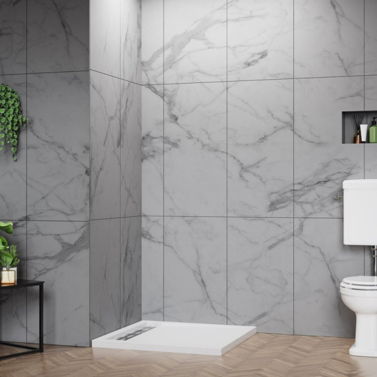 Акриловый поддон без сифона Cezares TRAY-BB-DUE-A-80-4-W0