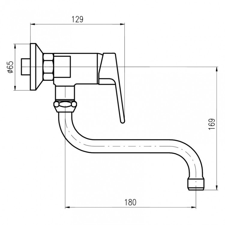 Смеситель для кухни Rav Slezak Colorado CO102.5/21