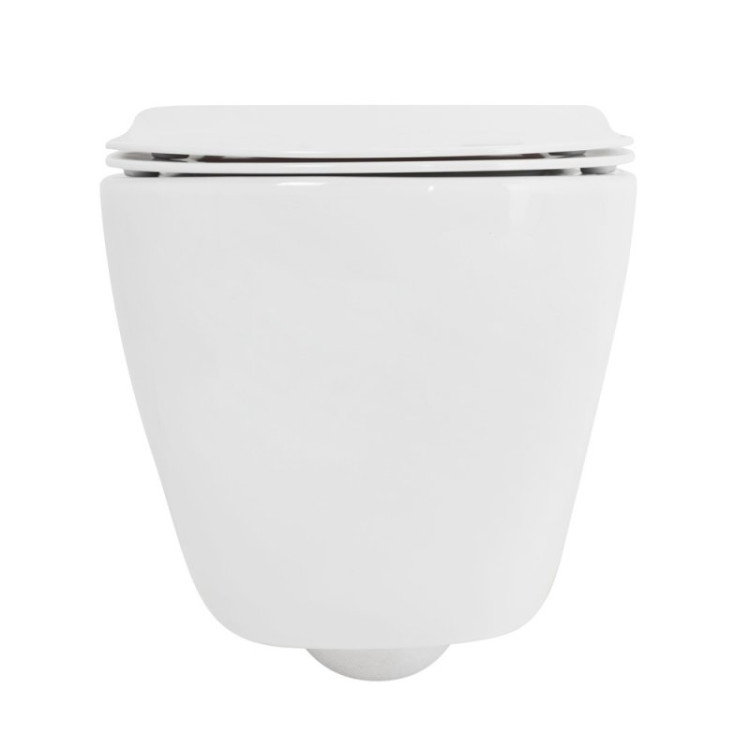 Чаша унитаза подвесного безободкового Cezares CZR-513-TH-R