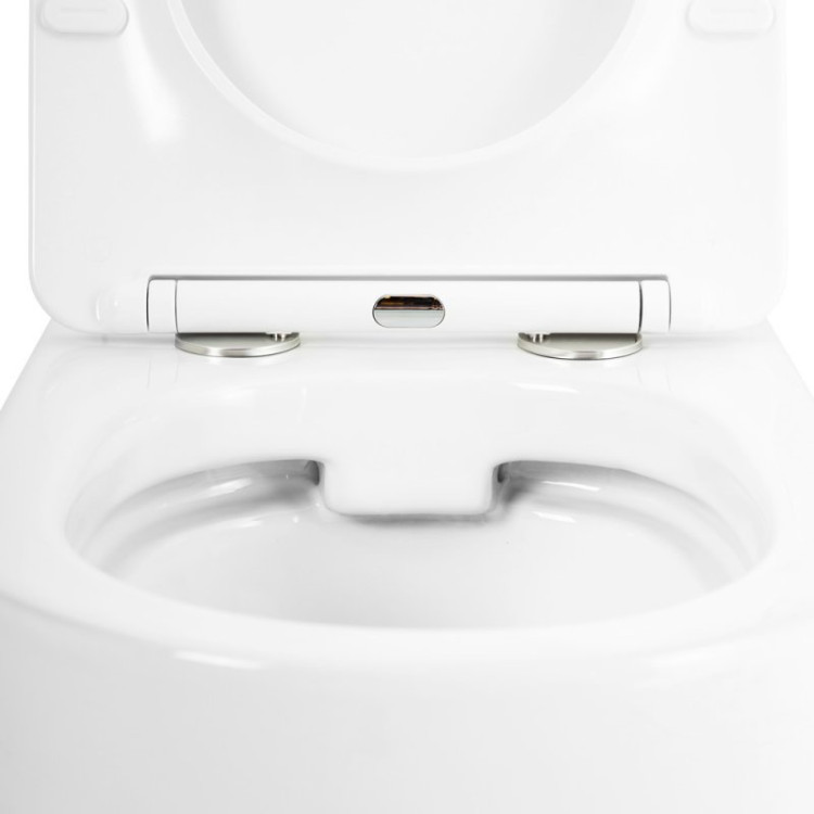 Чаша унитаза подвесного безободкового Cezares CZR-513-TH-R