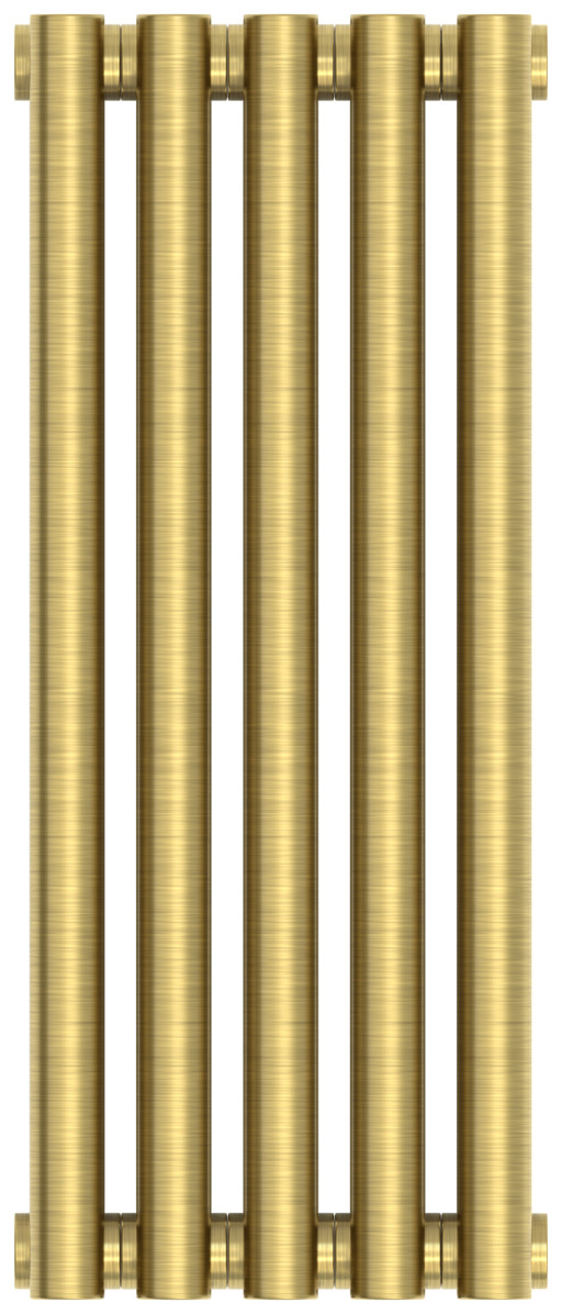 Отопительный радиатор Сунержа Эстет-0 500х225 5 секций Состаренная латунь