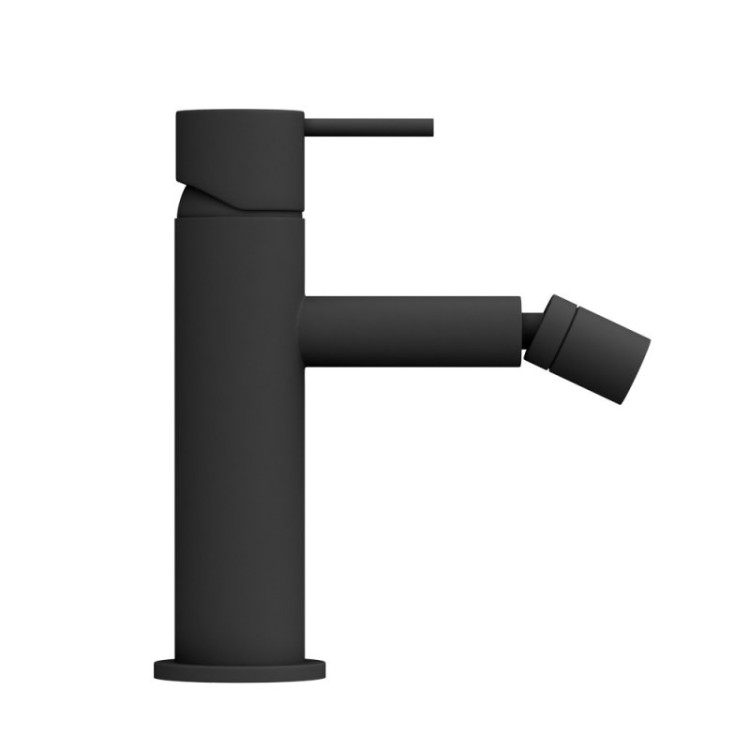 Смеситель для биде однорычажный с тонкой ручкой Cezares LEAF-BSM-L-SS