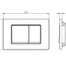Кнопка смыва Aquatek TDI-0000005