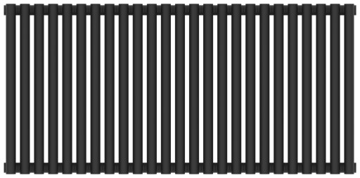 Отопительный радиатор Сунержа Эстет-00 500х1125 25 секций Тёмный титан муар