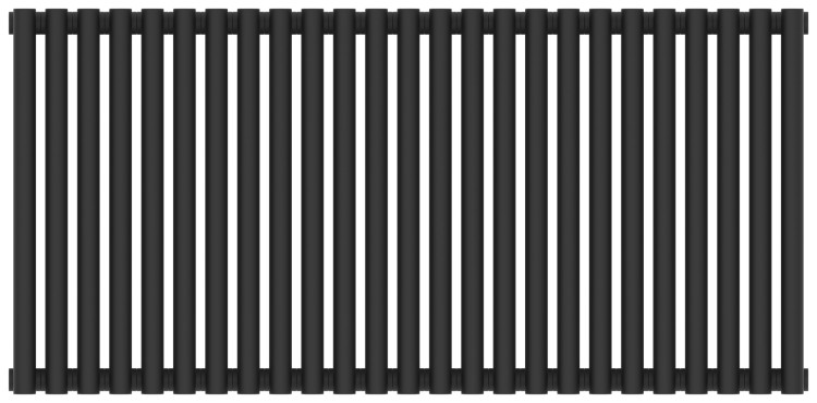 Отопительный радиатор Сунержа Эстет-00 500х1125 25 секций Тёмный титан муар