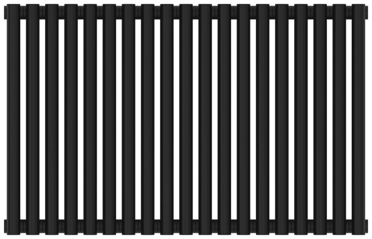 Отопительный радиатор Сунержа Эстет-00 500х855 19 секций Матовый чёрный