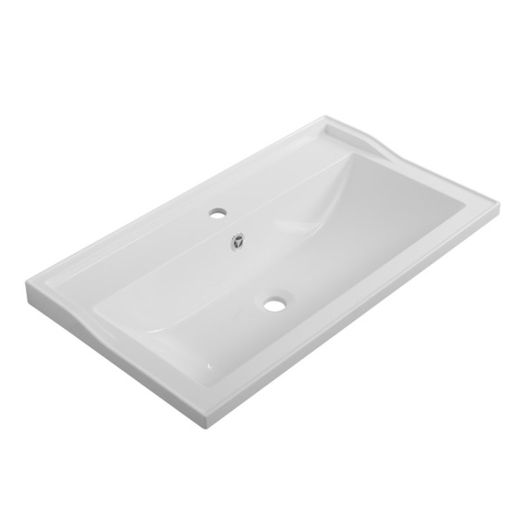 Раковина из искусственного мрамора, 1000x450x179 Cezares CZR-1000/450-LV-MR-FS