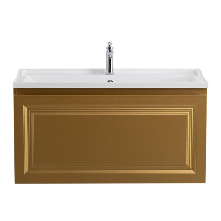 Раковина из искусственного мрамора, 1000x450x179 Cezares CZR-1000/450-LV-MR-FS