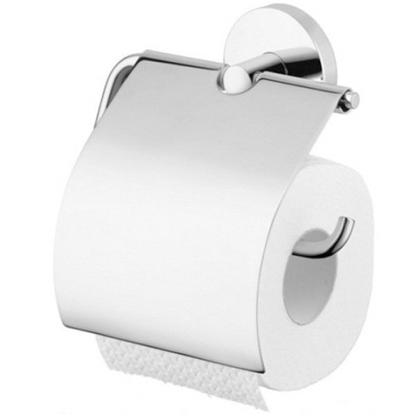 Держатель туалетной бумаги Hansgrohe Logis 40523000 с крышкой