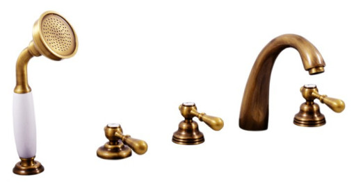 Смеситель на борт ванны Rav Slezak Morava retro MK476.5PSM