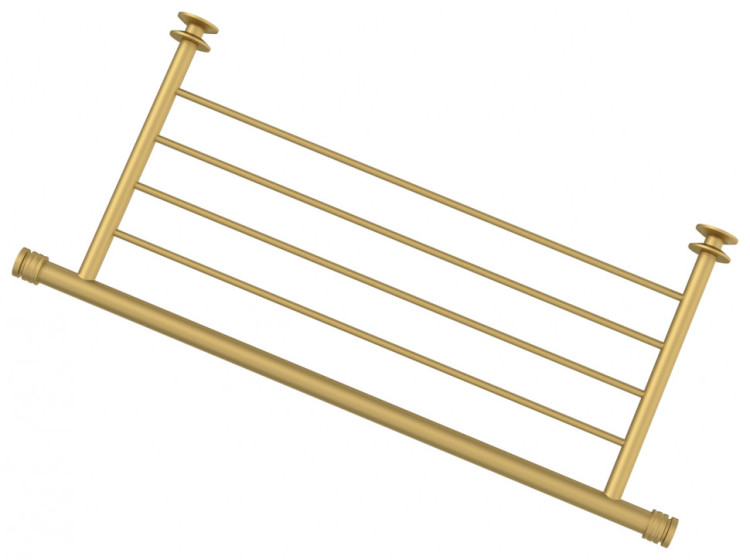 Полка прямая Сунержа 4П 470 Матовое золото