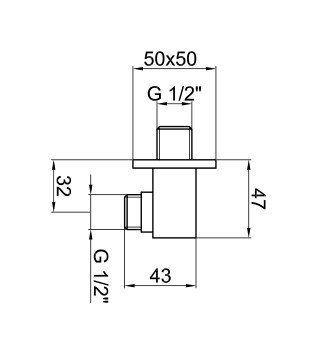 Шланговое подключение Webert Comfort AC0337