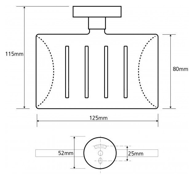 Мыльница Bemeta Trend-i 104108082