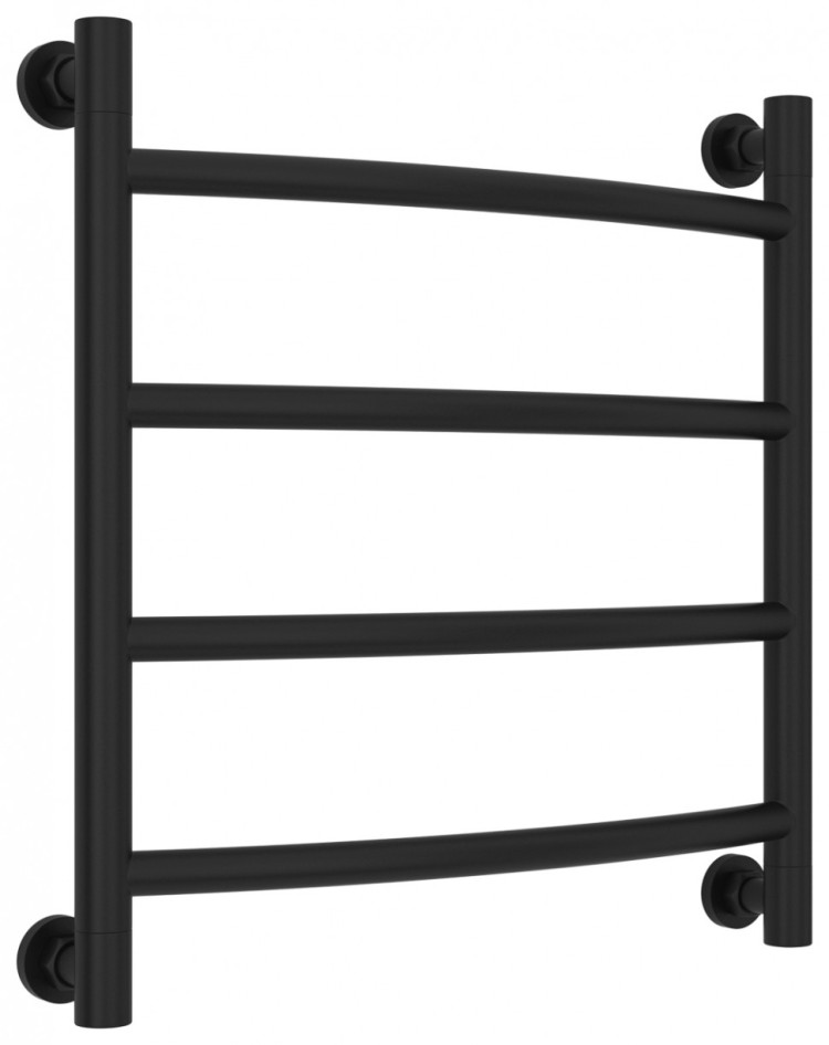 Полотенцесушитель водяной Сунержа Галант+ 500х500 Матовый чёрный