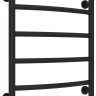 Полотенцесушитель водяной Сунержа Галант+ 500х500 Матовый чёрный