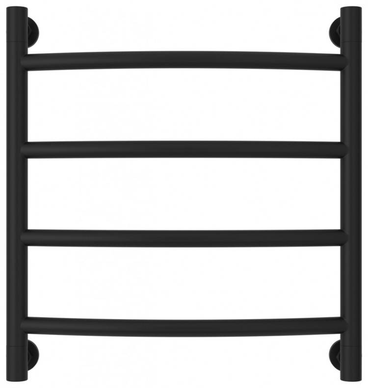 Полотенцесушитель водяной Сунержа Галант+ 500х500 Матовый чёрный