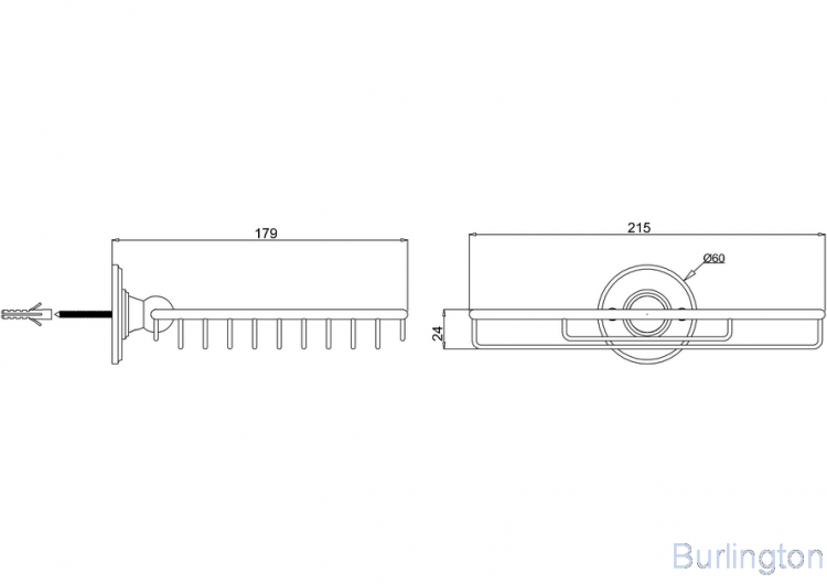 Полка- решетка [A15 GOL]