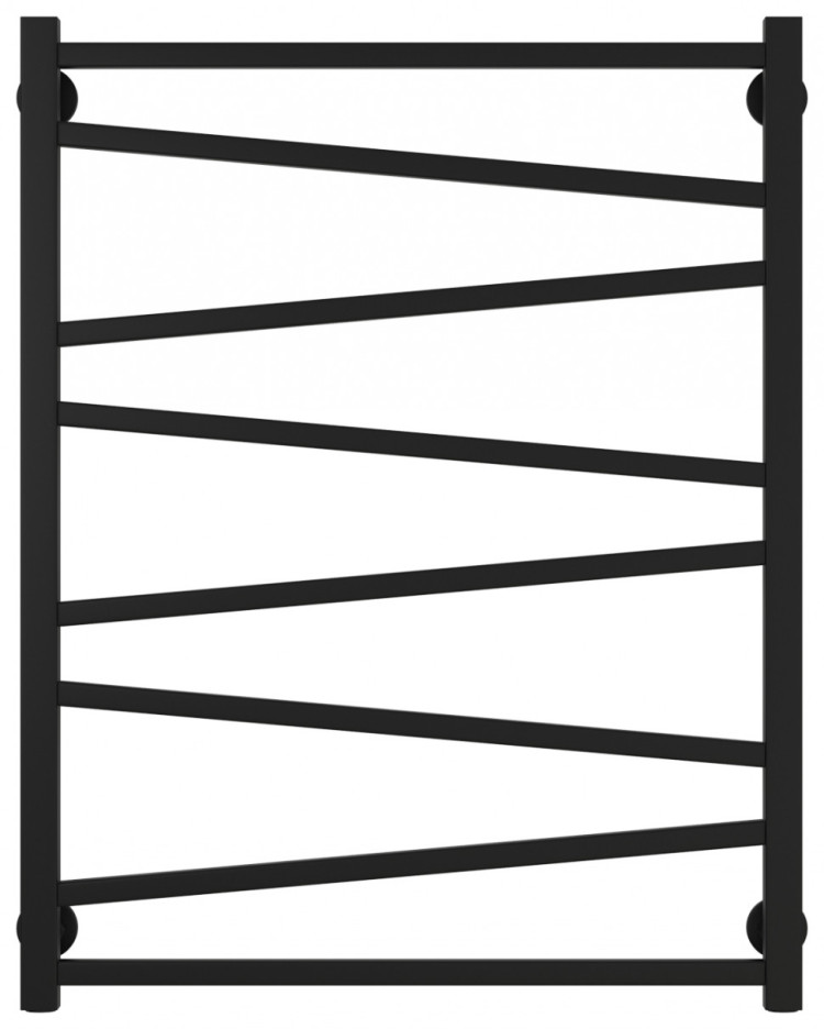 Полотенцесушитель водяной Сунержа Сирокко 800х600 Матовый чёрный