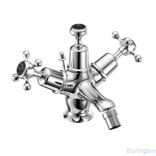 Смеситель для биде на 1 отверстие с донным клапаном [CL13 BLA]