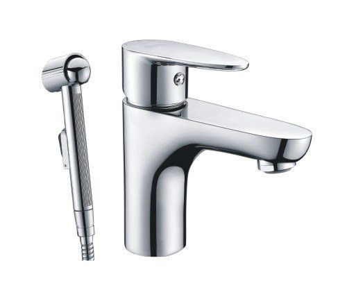 WasserKRAFT Leine 3508 Смеситель для умывальникгигиенической лейкой