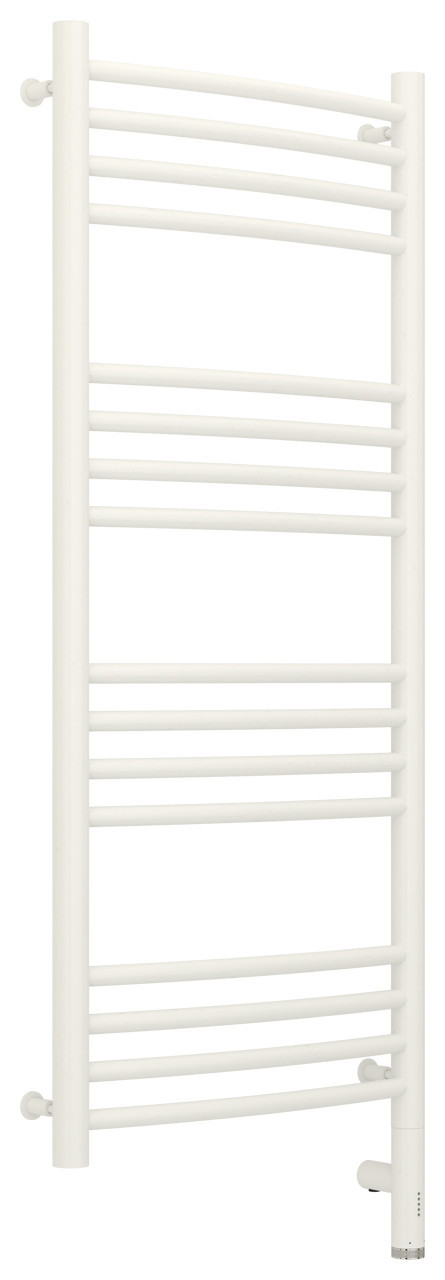 Полотенцесушитель электрический Сунержа Богема 3.0 выгнутая 1000х400 МЭМ правый Матовый белый