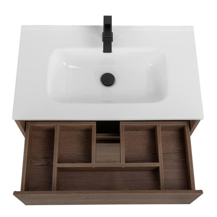 Керамическая раковина 810x460x175 мм BelBagno LOV-800-LVB