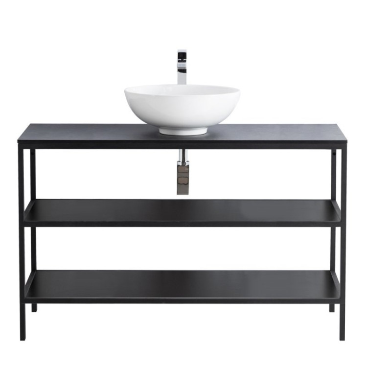 Раковина керамическая двойная 1200x465 Cezares CZR-MIL-120-2-LVB