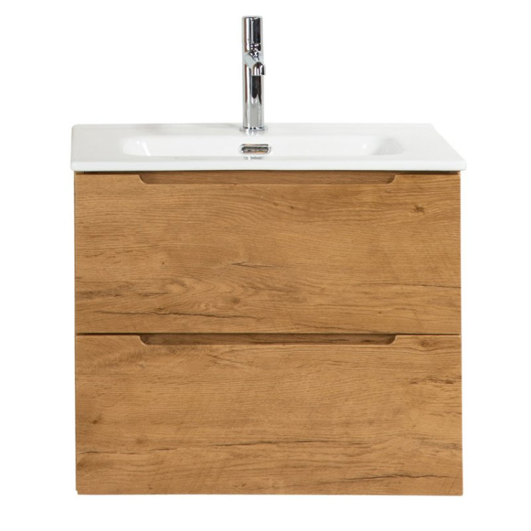 База под керамическую раковину подвесная с двумя выкатными ящиками BelBagno ETNA39-600/390-2C-SO-RW-P