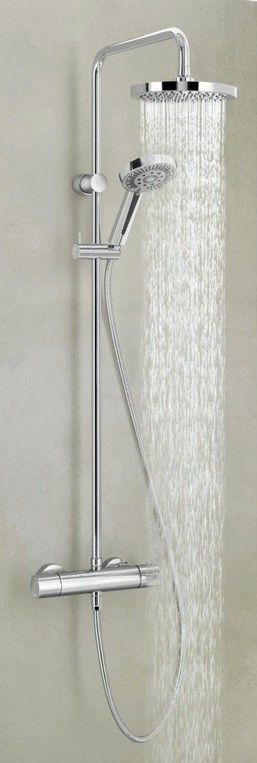 Душевая система Kludi A-Qa Dual Shower System 6609505-00