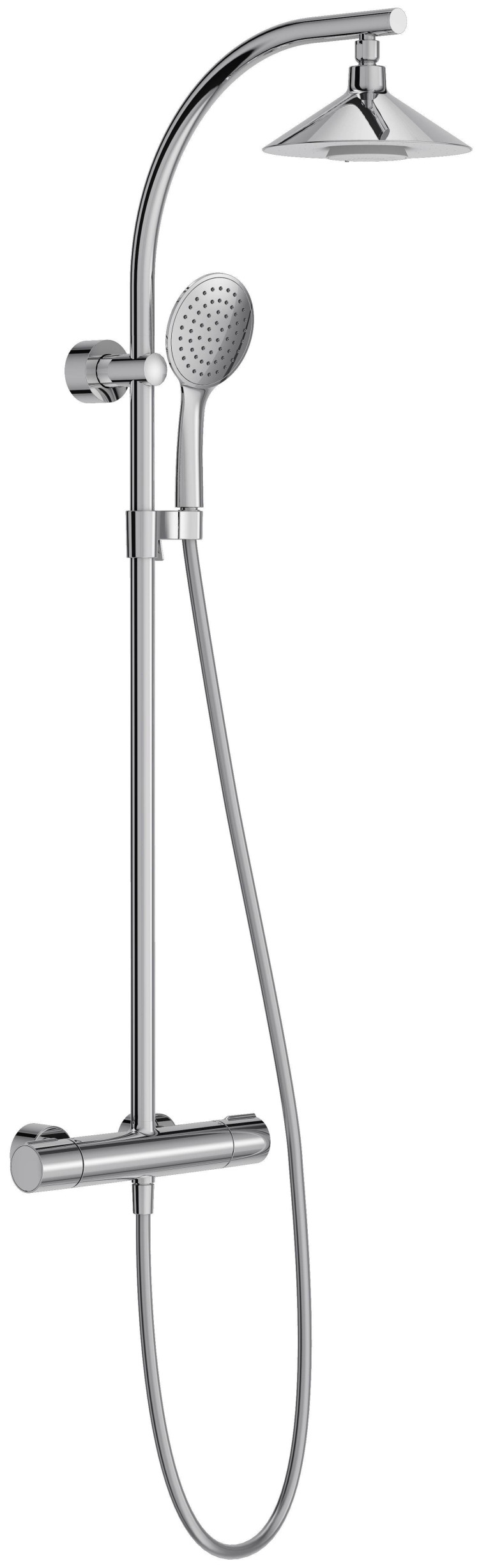 Душевая колонна с термостатическим смесителем Jacob Delafon MOXIE E5799-CP