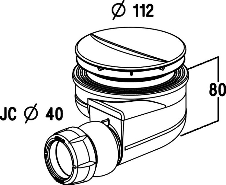 Сифон Jacob Delafon ОБЩАЯ КАТЕГОРИЯ E78161-CP