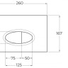 Кнопка смыва BelBagno Cezares BB051CR