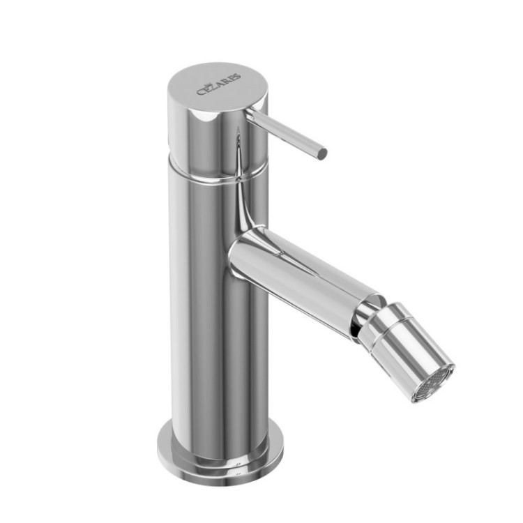 Смеситель для биде однорычажный с тонкой ручкой Cezares LEAF-BSM-L-GM