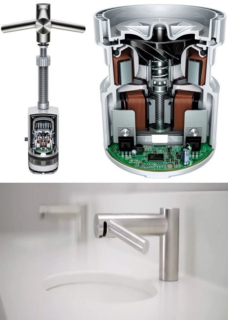 Смеситель для раковины Dyson Airblade Wash+Dry WD 04 с сушилкой