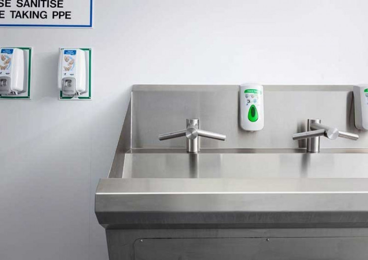 Смеситель для раковины Dyson Airblade Wash+Dry WD 04 с сушилкой