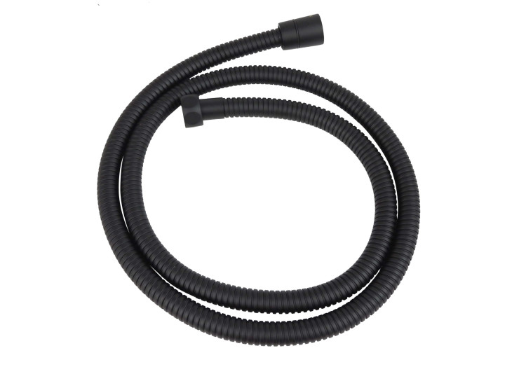 Шланг для душа 160см Aquatek, матовый черный AQ2101MB